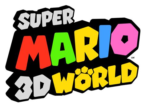 Super Mario 3D World Logo by Joshuat1306 on DeviantArt