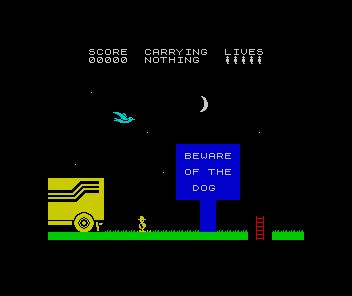 Screenshot Of Chuckie Egg Ii Zx Spectrum Mobygames