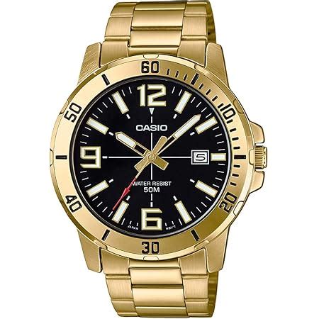 Casio Enticer Men Analog Black Dial Watch Mtp Vd G Budf Amazon In