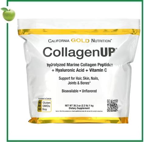 Купить California Gold Nutrition, CollagenUP, морской коллаген ...