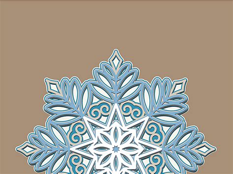 3D Snowflake Svg Layered Christmas Svg Paper Cut File Cricut - Etsy