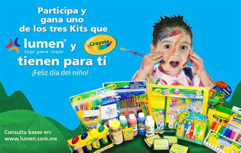 Concurso Lumen Te Regala Kits Con Productos Crayola Ganapromo