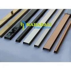 Stainless Steel Colored Coated Decorative C Profiles For Construction