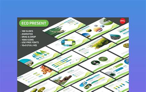 18 Best Free Blue And Green Eco Friendly Powerpoint Templates Envato Tuts