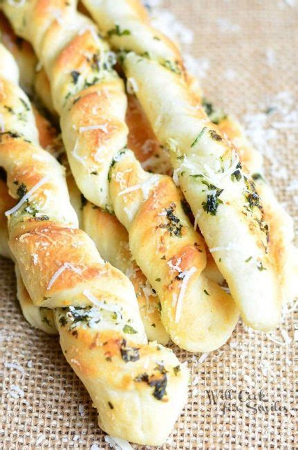 Homemade Parmesan Garlic And Herb Breadsticks Will Cook For Smiles