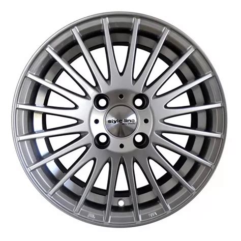 Llanta Deportiva Style Line Rodado 17 4x100 Vw Fiat 833 Hs