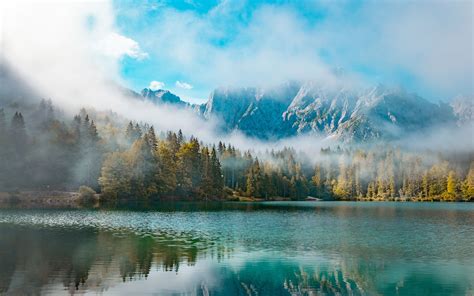 3840x2400 Landscape Itlay Forest Mist Mountains 4k 4k HD 4k Wallpapers ...