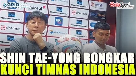 Pelatih Timnas Indonesia Beberkan Kunci Kemenangan Timnas Indonesia