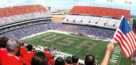 Texas Aandm Red White And Blue Out Game After 911 Lh94 Flickr