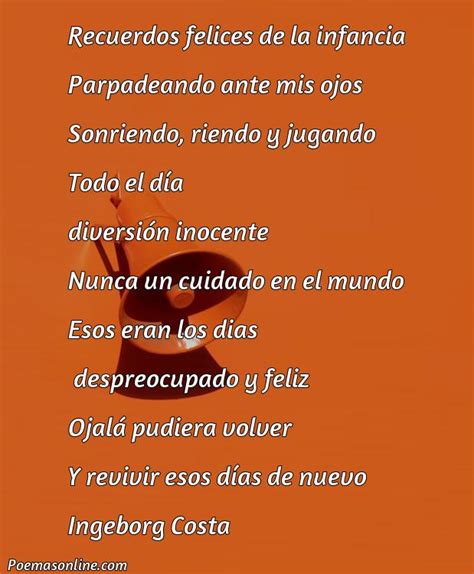 Cinco Mejores Poemas Sobre La Infancia Feliz Poemas Online