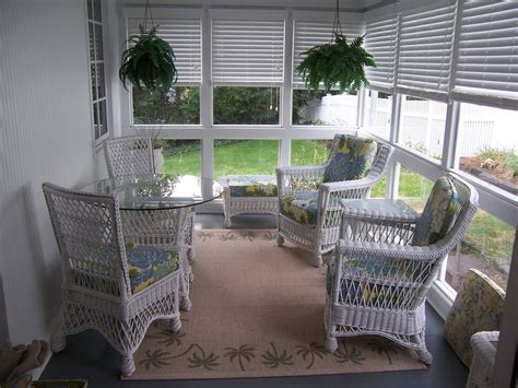 WHITE WICKER SUNROOM - Quality Wicker and Rattan Furniture