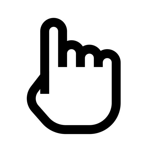 Pointing Finger Icon Png #234776 - Free Icons Library