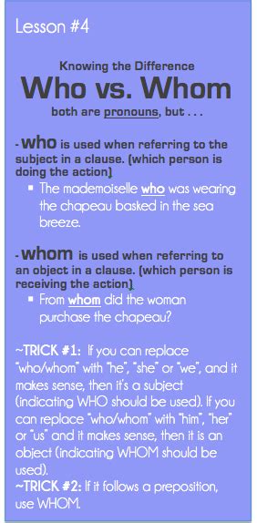 Good Grammar Is Who Vs Whom The Simply Luxurious Life® Good