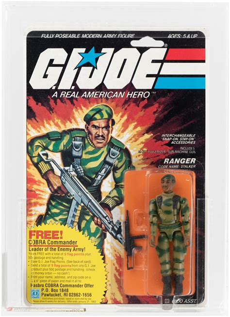 Hake S G I JOE A REAL AMERICAN HERO STALKER SERIES 1 9 BACK COBRA