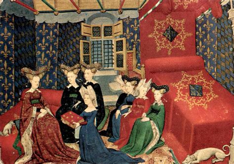 Christine De Pisan Offre Son Ouvrage Isabelle De Bavi Re Reine De