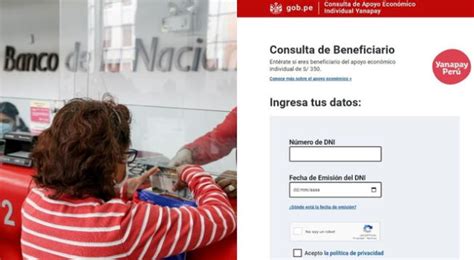 Link Bono Yanapay Revisa Con Tu Dni Si Recibir S El Subsidio De Soles