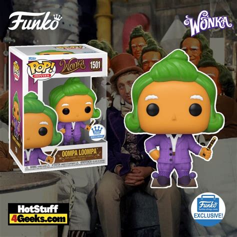 New Willy Wonka The Chocolate Factory Funko Pops