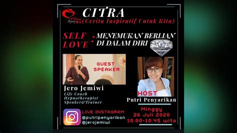 SELF LOVE MENEMUKAN BERLIAN DI DALAM DIRI Episode 1 Bersama Jero