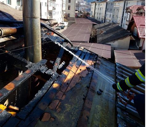 Incendiu Izbucnit N Municipiul Vatra Dornei Foto