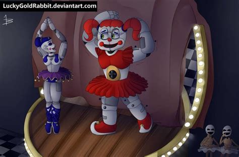 Ballerina In Training By Luckygoldrabbit On Deviantart Fnaf Drawings