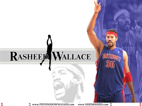 Photo: Rasheed Wallace Wallpaper 2 - Tar Heel Times