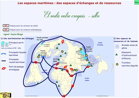 Tous Les Croquis De Géographie De La Classe De Quatrième Du Collège