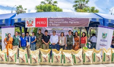 Agro Rural Entrega 180 Toneladas De Guano De Las Islas A Productores