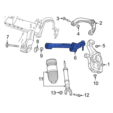 Ram Oe Ae Front Right Lower Suspension Control Arm