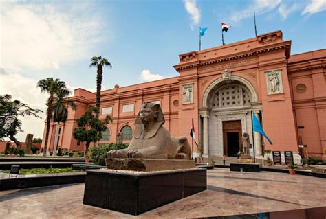 Premium Photo | Egyptian museum or museum of cairo building in cairo ...