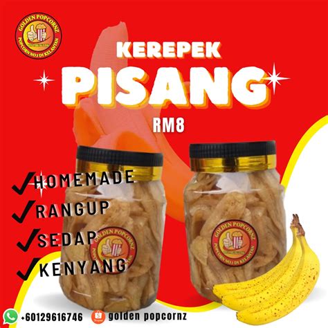 Ready Stock Ready Stock Kerepek Pisang Homemade Shopee Malaysia