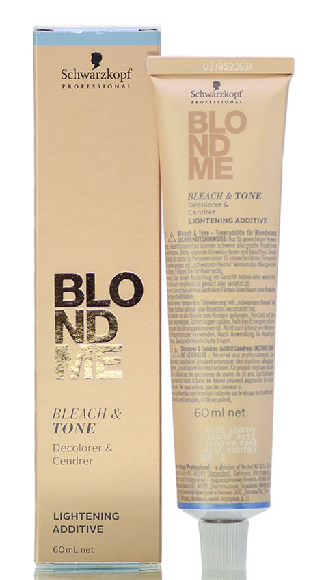 Schwarzkopf Professional Blond Me Bleach And Tone Lightening Additive 2