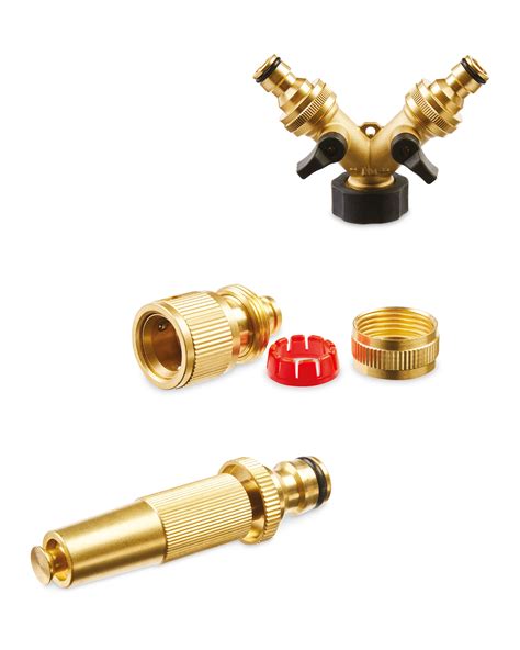 Gardenline Brass Hose Accessories Aldi Uk