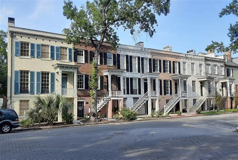 A Look Into The Unique Row Housing Of Savannah