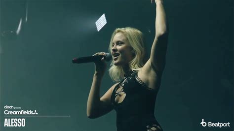 Alesso Words Ft Zara Larsson Live At Creamfields 2022 Youtube