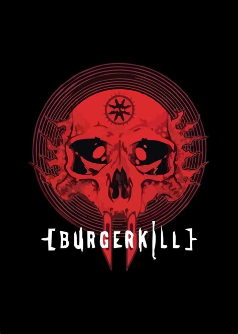 Burgerkill Band Metal Poster Picture Metal Print Paint By Green