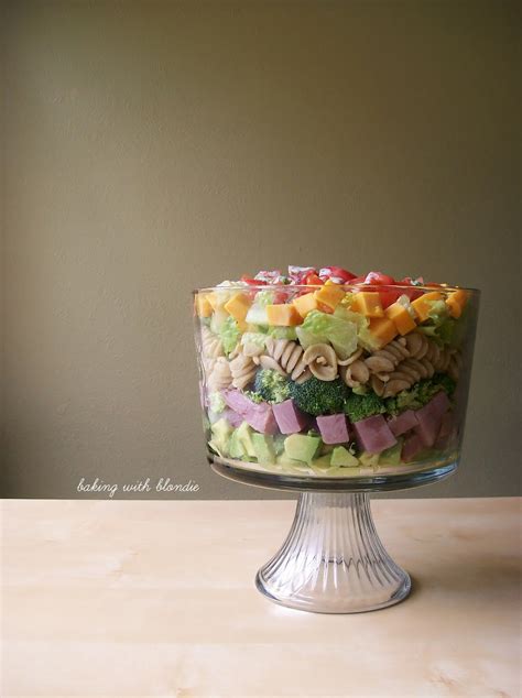 Seven Layer Pasta Salad