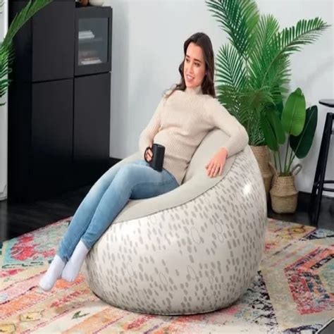 Ripley Sillon Puff Inflable Sofa Individual