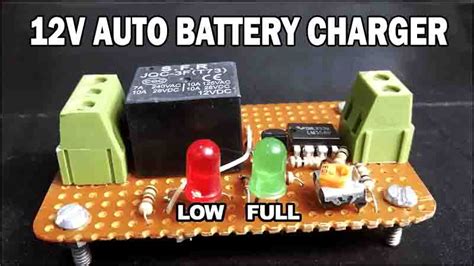 How to Make 12V Auto Battery Charger Homemade - TRONICSpro