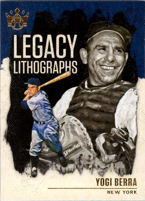 2021 Diamond Kings Legacy Lithographs #19 Yogi Berra - NM-MT - 7th Inning Stretch: Sportscards ...