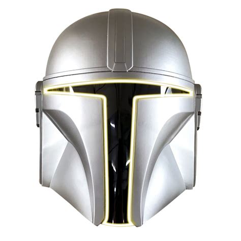 Mandalorian Helmet Adult The Mandalorian helmet Glowing Belt Zorri ...