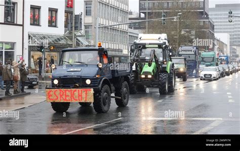 Gro Demo In Der Siegener Innenstadt Landwirte Handwerker Und