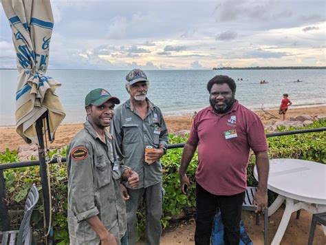 Kowanyama Rangers Present At The 2023 North Australia Fire Forum