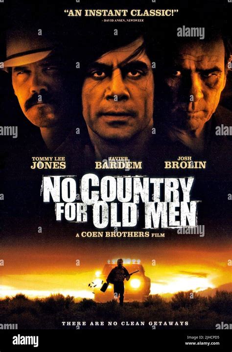 JOSH BROLIN, JAVIER BARDEM, TOMMY LEE JONES POSTER, NO COUNTRY FOR OLD ...