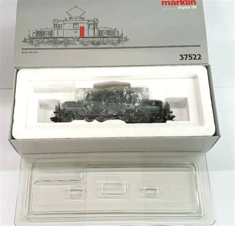 37522 MÄRKLIN H0 Digital E LOK Serie De 6 6 Seetal Krokodil OVP 1 87