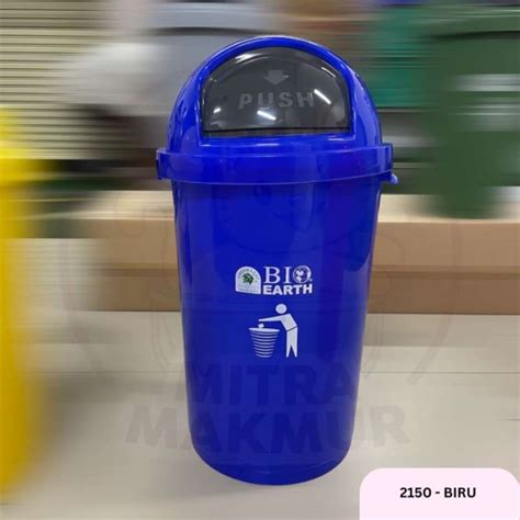 Promo 2150 Green Leaf Bio Dustbin 50 Tempat Sampah 50 Liter