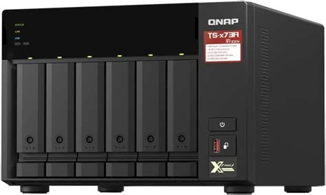 Qnap Ts 673a 6 Bay Nas Amd Ryzen V1000 Series V1500b