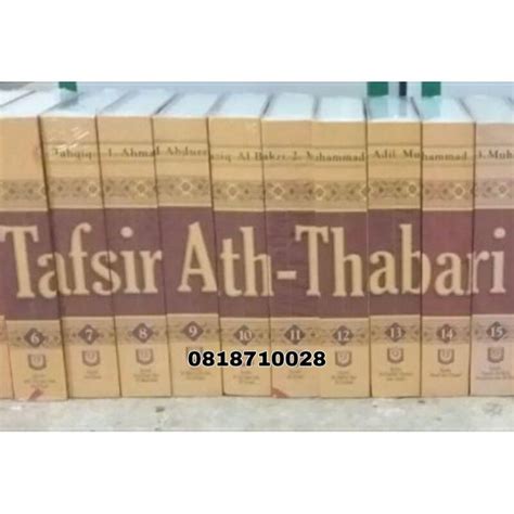 Jual Tafsir Ath Thabari Edisi Lengkap 1 26 Jilid Shopee Indonesia