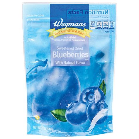 Wegmans Sweetened Dried Blueberries Wegmans