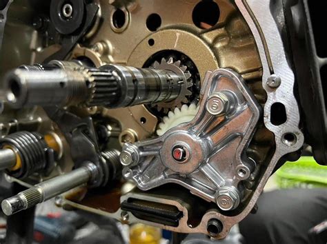 motorcycle service engine repair close up. Maintenance of motorcycle ...