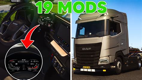 Mods For Daf Xg Xg In Ets Youtube